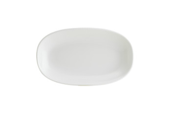 Блюдо овальне 19х11см Bonna Iris White