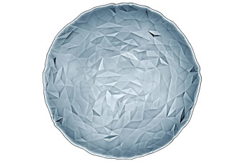 Блюдо (синє) 33см Bormioli Rocco Diamond