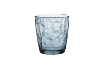 Склянка (синя) 300мл Bormioli Rocco Diamond