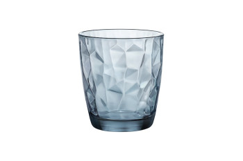Склянка (синя) 390мл Bormioli Rocco Diamond