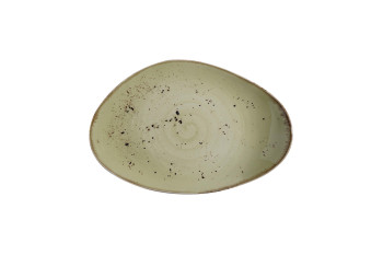 Блюдо фігурне 35x21см Fine Dine Olive