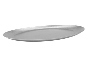 Блюдо овальне з нержавіючої сталі 22×12см Vintage Silver