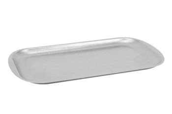 Блюдо для подачі з нержавіючої сталі 37×20см Vintage Silver