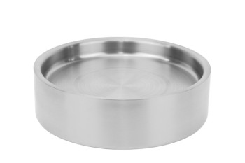 Тарілка презентаційна з нержавіючої сталі 21,5×6см Vintage Silver