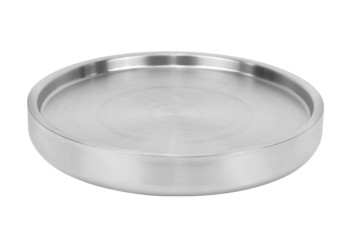 Тарілка презентаційна з нержавіючої сталі 28×4см Vintage Silver