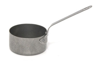 Міні-сотейник з нержавіючої сталі 140мл, 7×3,5см Vintage Silver