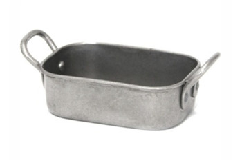 Форма з ручками з нержавіючої сталі 350мл, 12,5×8,5см Vintage Silver