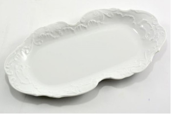 Блюдо овальне 36см Cmielow Rococo 0002