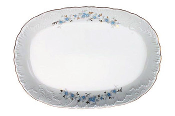 Блюдо овальне 33см Cmielow Rococo 9706