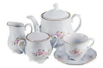 Блюдце 12,5см Cmielow Rococo 9704