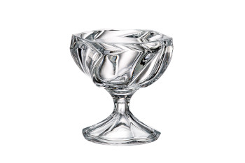 Цукерниця на нозі 21см Crystalite Macao  