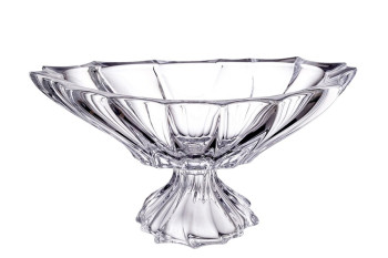 Фруктовниця овальна 36,5см Aurum Crystal Plantica 