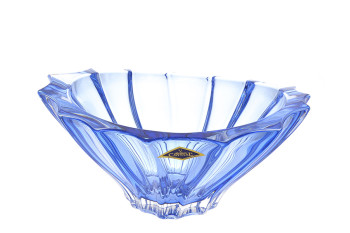 Цукерниця 22см Aurum Crystal Plantica Blue 