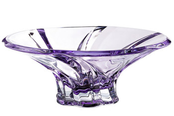 Фруктовниця 30,5см Aurum Crystal Oklahoma Amethyst 