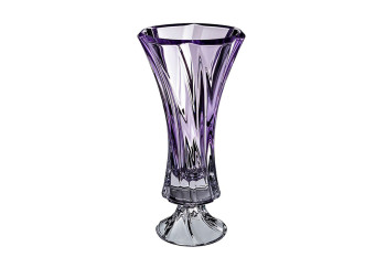 Ваза на нозі 40см Aurum Crystal Oklahoma Amethyst 