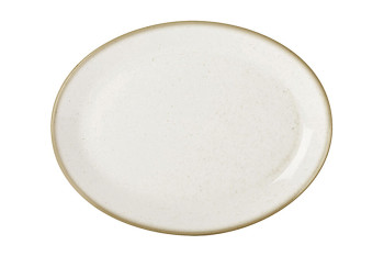 Блюдо овальне 24х19см Porland Beige