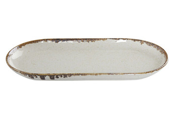 Блюдо овальне 30х15см Porland Beige