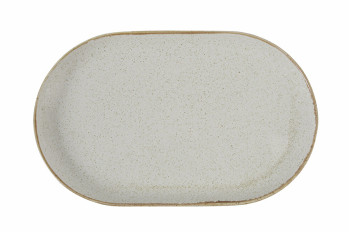 Блюдо овальне 32х20см Porland Beige