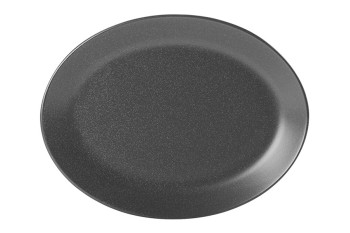 Блюдо овальне 31х24см Porland Black