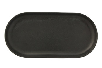 Блюдо овальне 30х15см Porland Black