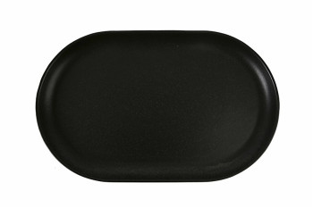 Блюдо овальне 32х20см Porland Black