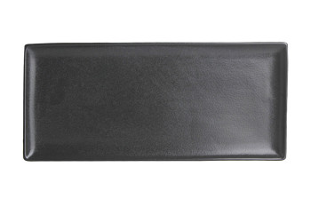 Блюдо прямокутне 36х16см Porland Black