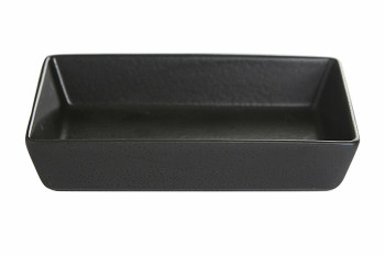 Салатник прямокутний 13х9см Porland Black