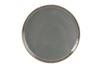 Тарілка для піци 20см Porland Dark Grey