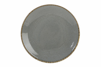 Тарілка 24см Porland Dark Grey
