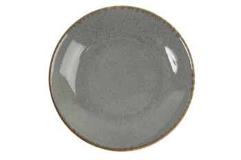 Тарілка глуб. 21см Porland Dark Grey