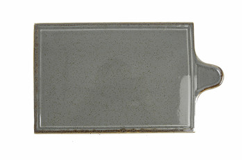 Блюдо прямоугольне 34х27см Porland Dark Grey