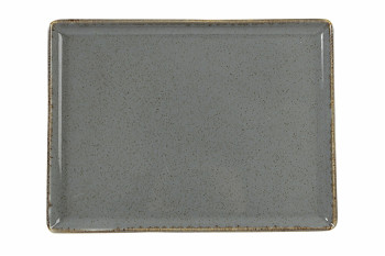 Блюдо прямокутне 27х21см Porland Dark Grey
