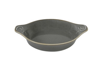 Блюдо для запікання 18х15см Porland Dark Grey