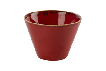 Салатник конусний 9см, 200мл Porland Red