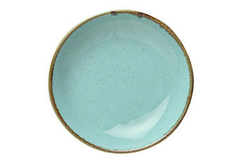 Тарілка глуб. 21см Porland Turquoise