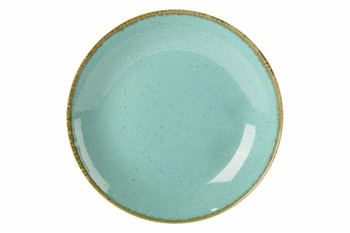 Тарілка глуб. 26см Porland Turquoise
